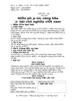 BAI 20 HIEN PHAP NUOC CHXHCNVN