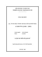 Quá trình đấu tranh xóa bỏ chế độ apartheid ở nam phi (948 1994) 