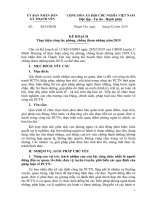 Ke hoạch phòng chống tham nhũng năm 2019