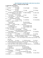 BAI TAP THEO CHUYEN DE VA NGU PHAP TONG HOP 69