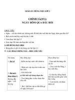 Giáo án Tiếng Việt 2 tuần 1 bài: Chính tả  Nghe  viết: Ngày hôm qua đâu rồi? . Phân biệt ln, anang. Bảng chữ cái