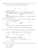 Chương 1 - ỨNG DỤNG ĐẠO HÀM - Mức độ 1 Phần 1