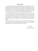 Kế toán vốn bằng tiền và các khoản phải thu tại công ty TNHH SX  TM Vạn Thành