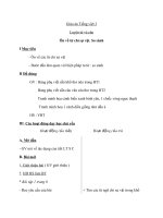 Trọn bộ giáo án Tiếng việt 3 cả năm mới nhất do GV.N.Tấn Tài biên soạn