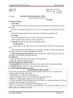 Tuần 20 văn, tuần 20, soạn theo mô hình mới đổi mới