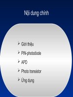 Vật liệu và linh kiện bán dẫn  Photodetectors