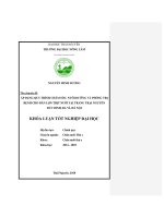 Áp dụng quy trình chăm sóc, nuôi dưỡng và phòng, trị bệnh cho đàn lợn thịt tại trang trại Nguyễn Đức Binh  Ba Vì  Hà Nội (Khóa luận tốt nghiệp)