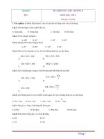 25 đề kiểm tra 1 tiết chương 2 hình lớp 6 có đáp án 