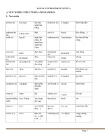 Bài tập tiếng anh 9 theo từng bài học có đáp án chi tiết 