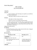 Giáo án Tiếng Việt 2 tuần 25 bài: Tập đọc  Dự báo thời tiết