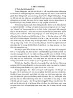 Vận dụng tư tưởng hồ chí minh về cán bộ và công tác cán bộ để nâng cao chất lượng đội ngũ cán bộ giáo viên tại trường THPT trong giai đoạn hiện nay