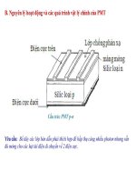 Vật liệu và linh kiện bán dẫn  Pin mat troi