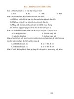 50 câu trắc nghiệm pháp luật và đời sống luyện thi quốc gia có đáp án 