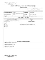 TN phương trinh bac hai he so thuc 12 