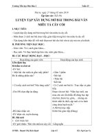 Giáo án TLV Lớp 4 - Luyện tập mở bài