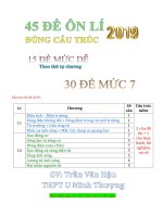 45 de on thi quoc gia mon li 2019 muc 7 