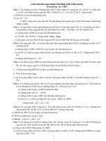 CHUYÊN đề HÌNH học 9 ôn THI lớp 10 THPT ( có đáp án)