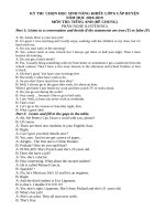 Tape scription noi dung phan nghe 