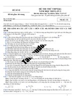 De thi megabook 2019  de so 2 