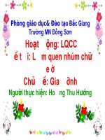 chu cai ee chu de gia dinh