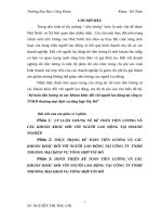 Kế toán tiền lương và các khoản khác đối với người lao động tại công ty TNHH thương mại dịch vụ tổng hợp Tây Đô