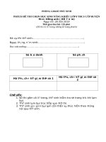 PHÁCH CHẤM TIÊNG ANH 