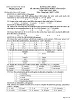 DAP AN  HSNK ANH 7  HE 7 NAM  