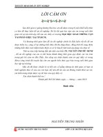 Thuyết minh đồ án tốt nghiệp: Xây dựng tuyến đường AB