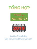 Bo de on thi ly 2019 phan 1 