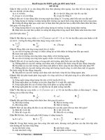 DE LUYEN THI THPT 2019 MON VAT LI  CO BAI GIAI 