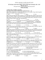 De thi HSNK vat ly 8 NH 2018 2019 