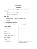 Giáo án Tiếng Việt 3 tuần 32 bài: Luyện từ và câu  Đặt và trả lời câu hỏi Bằng gì? Dấu chấm, dấu hai chấm