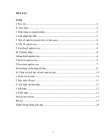 Đề tài NCKHSPƯD môn âm nhạc : nâng cao kỹ năng gõ đệm phách mạnh nhẹ cho HS