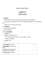 Giáo án Tiếng Việt 3 tuần 24 bài: Chính tả  Nghe  viết: Tiếng đàn, phân biệt s, x; dấu hỏi, dấu ngã