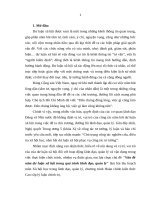 Tiểu luận Vấn đề nắm dư luận xã hội trong quá trình lãnh đạo, quản lý