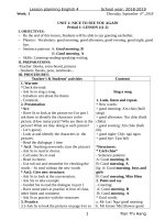 GIAO AN TIENG ANH 4   HANG