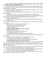 Đáp án 30 câu hỏi thi vấn đáp những vấn đề cơ bản chủ nghĩa mác lê nin