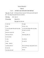 Giáo án Tiếng Việt 3 tuần 29 bài: Chính tả  Nghe  viết: Lời kêu gọi toàn dân tập thể dục