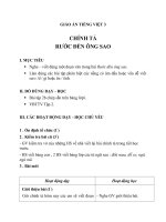 Giáo án Tiếng Việt 3 tuần 26 bài: Chính tả  Nghe  viết: Rước đèn ông sao, phân biệt r, d, gi; ên, ênh