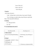 Giáo án Tiếng Việt 3 tuần 24 bài: Chính tả  Nghe  viết: Tiếng đàn, phân biệt s, x; dấu hỏi, dấu ngã