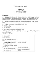 Giáo án Tiếng Việt 3 tuần 28 bài: Tập đọc  Cùng vui chơi