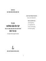 TÀI LIỆU HƯỚNG DẪN ÔN TẬP PHỤC VỤ THĂNG HẠNG VIÊN CHỨC HÀNH CHÍNH MÔN TIN HỌC (Từ chuyên viên lên chuyên viên chính)