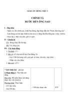 Giáo án Tiếng Việt 3 tuần 26 bài: Chính tả  Nghe  viết: Rước đèn ông sao, phân biệt r, d, gi; ên, ênh