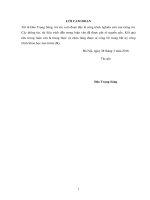 Đề xuất một số giải pháp quản lý chất lượng bảo trì công trình thủy điện lai châu 