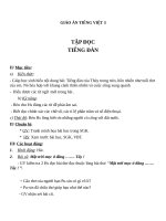 Giáo án Tiếng Việt 3 tuần 24 bài: Tập đọc  Tiếng đàn