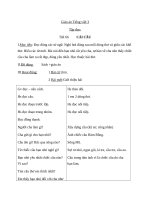 Giáo án Tiếng Việt 3 tuần 22 bài: Tập đọc  Cái cầu