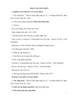 Sáng kiến giúp trẻ 25 36 tháng nhận biết phân biệt 3 màu xanh, đỏ vàng