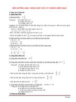 Chuyên đề bồi dưỡng học sinh giỏi vật lý 9 phần điện học 