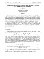 PHÂN TÍCH CHIỀU DÀY CỦA BÈ TRONG MÓNG BÈ – CỌC TRÊN CƠ SỞ MỞ RỘNG NGHIÊN CỨU CỦA POULOS