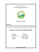 Thành lập bản đồ đia chính tỉ lệ 1 1000 tờ bản đồ số 16 từ số liệu đo đạc tại xã vĩnh tiến   huyện kim bôi   tỉnh hòa bình 